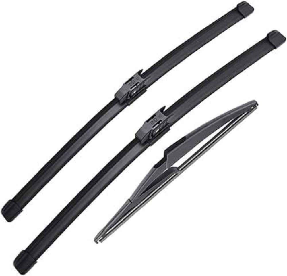 NYSLDSCO Premium Exact Fit Windscreen Wiper Blades for Renaultes Lodgy 2017 2018 2019 2020 2021-2023 Durable Natural Rubber Easy Fit for a Quiet and Streak Free Wipe