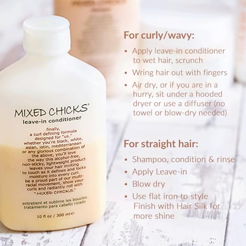 Image of Mixed Chicks Curl Defining & Frizz Eliminating Leave-In Conditioner, 10 fl.oz