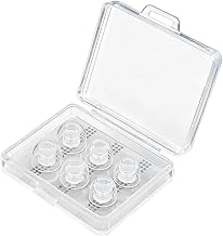 Lot de 3 paires de bouchons d'oreilles en silicone liquide avec ajustement flexible pour améliorer les basses et la compatibilité universelle
