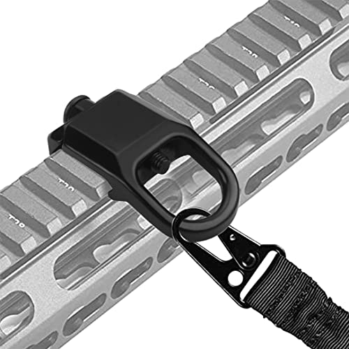 20mm Picatinny Schiene Sling Mount, Sling Adapter Clip, Quick Release Loop Sling Adapter Aufstaz für M-Lok Abnehmbare Sling Montageplatte