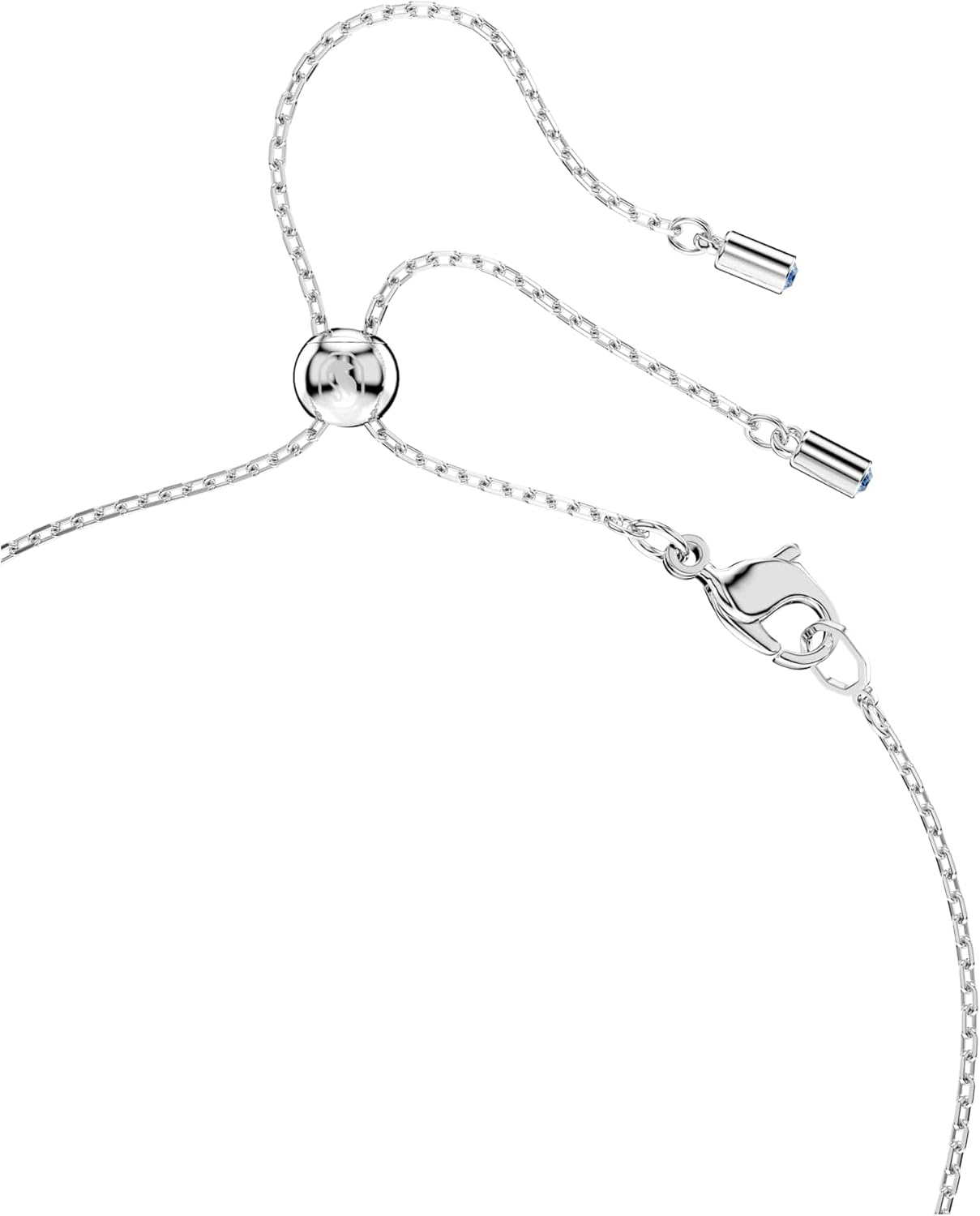 Swarovski Mesmera pendant, Pear cut, White, Rhodium plated - Image 4