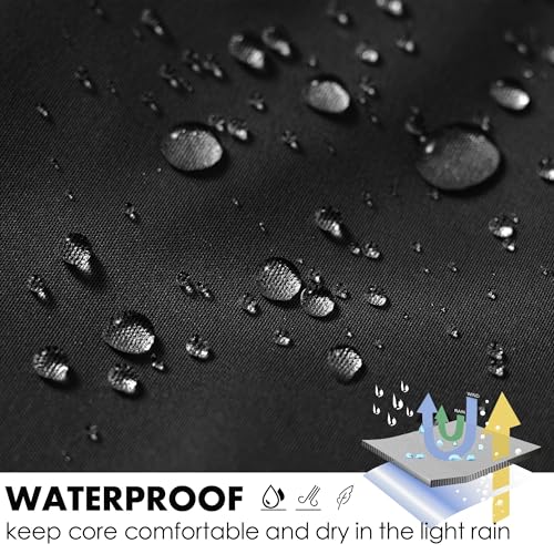 Willit Men's Golf Vest Lightweight Softshell Vest Outerwear Sleeveless Jacket Hiking Runing Causal3