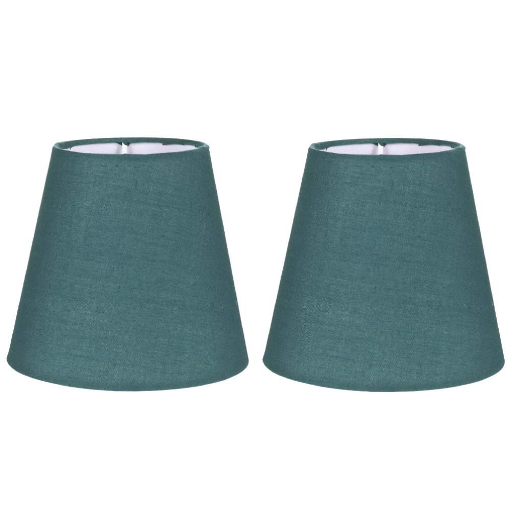 OSALADI Lot De 2 Abat-Jour En Tissu Tambour Pour Lampe De Chevet Lampe De Table Lampadaire Et Lustre 5.51X5.51X5.12 in Installation Simple Éclairage Doux Pour Maison