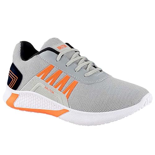 Image of BRUTON Sports Walking Shoes for Men | Soft Cushioned Insole, Slip-Resistance, Dynamic Feet Support, Arch Support & Shock Absorption