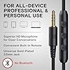 ARTIX CL750 Wired Headphones with Mic and Volume Control — 90% Noise Cancelling Plug In Headphones for Laptop, PC, iPad and Computer Wired, Over Ear Head Phone with Cable — (Foldable, Aux Jack 3.5mm) #4