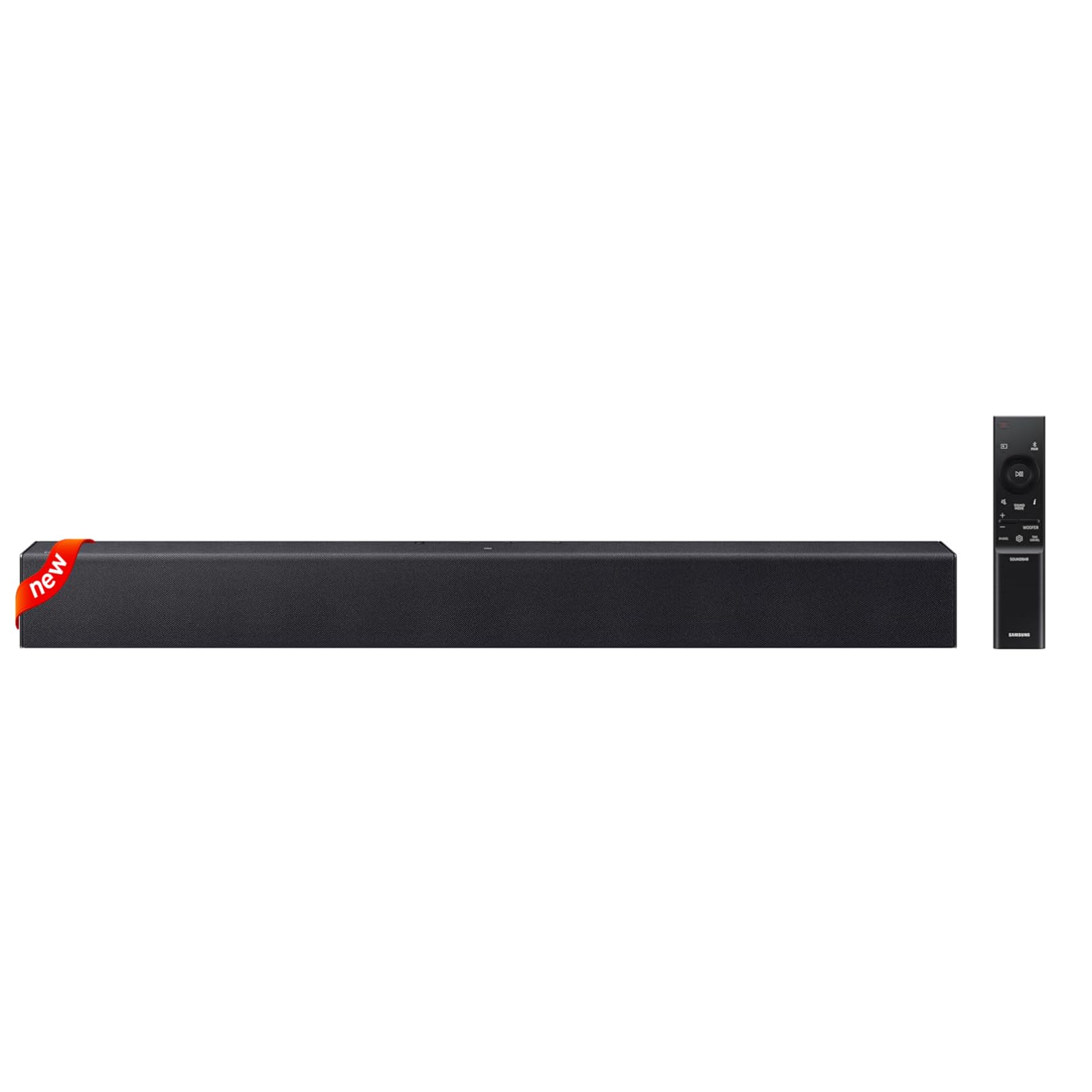Samsung HW-B400F B-Series 2.0 Channel Soundbar with Built-in Woofer, Voice Enhance, Night Mode