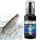 ♮Áreas de aplicación: Estos atrayentes de peces concentrados con sabor a hígado son adecuados para estanques de cría/embalses/lagos/ríos/fosas negras. Añadir 3~4m1 por 100g de cebo.