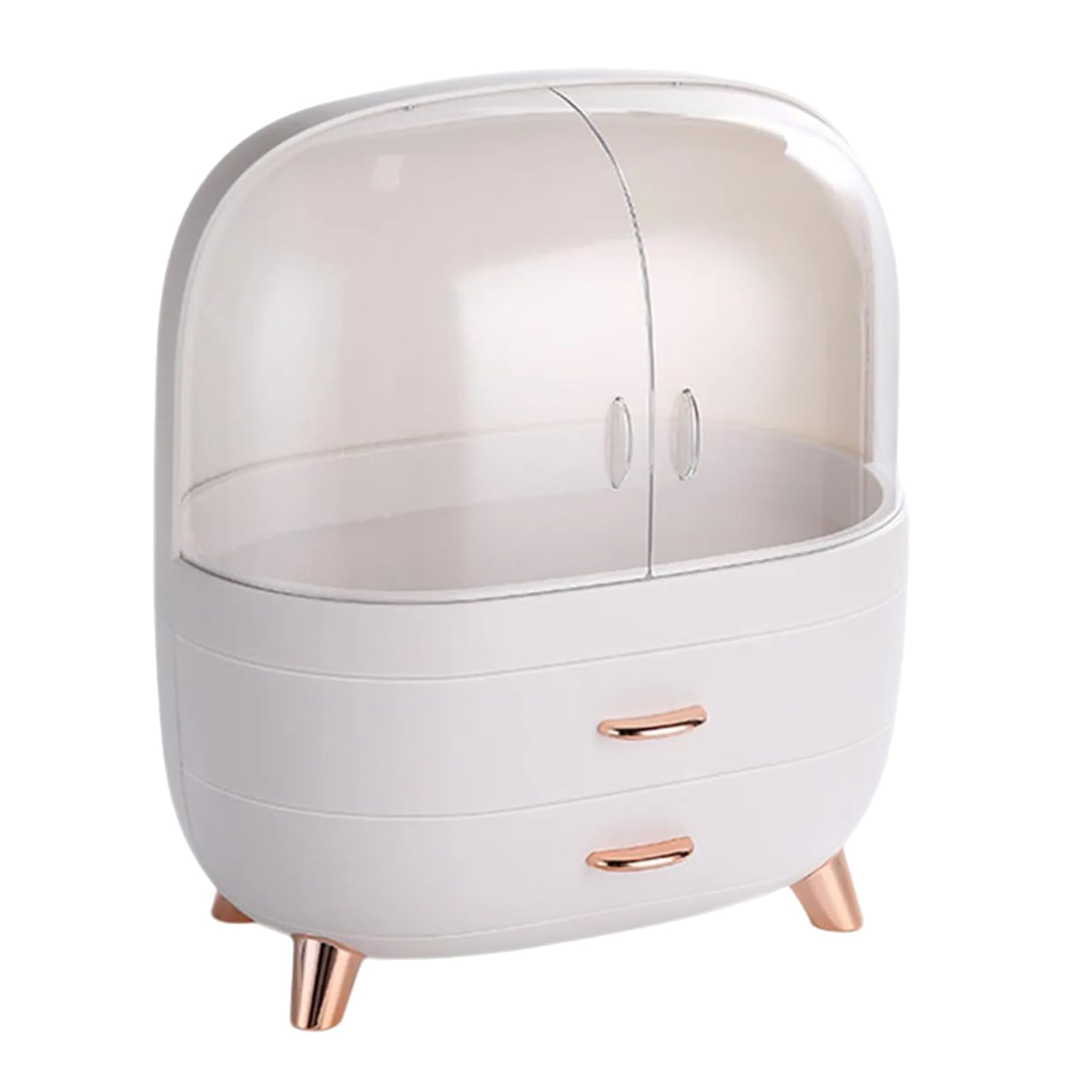 MICFENY Large Capacity Makeup Organiser Box Cosmetics Holder Multi Layer Jewelry Storage Container for Beauty Enthusiasts