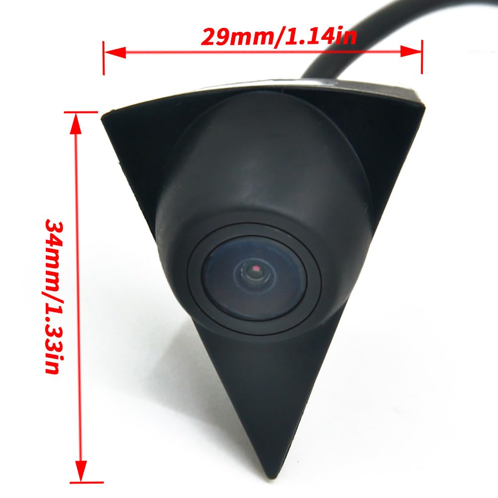 AHD Fisheye Przednia kamera dla Volkswagen VW Golf 4 5 6 7 MK4 MK5 MK6 MK7 Passat B6 B8 CC Polo 6R T4 T5 dla Tiguan Caddy Touran