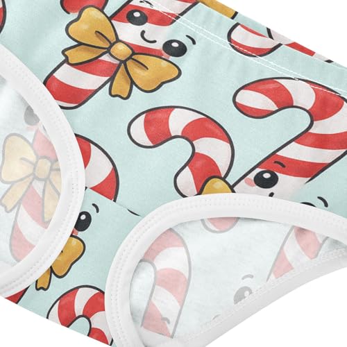 Colorful Candy Soft Girls' Panties Organic Underwear for Toddler Girls in Sizes 2T,3T, 4T, 5T, 6Y and 8Y4