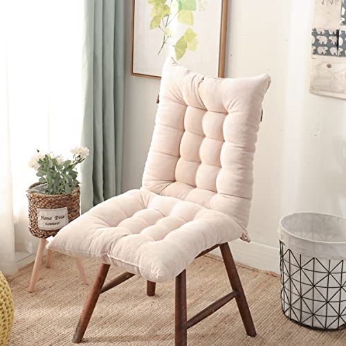 「Tuokus」クッション 背もたれクッション 一体型クッション 座布団 椅子 厚め おしゃれ 長時間座っても疲れない かわいい 柔らかい 通気性 ppコットン お尻が痛くならない 腰が痛くならない TZD04A 45*100cm