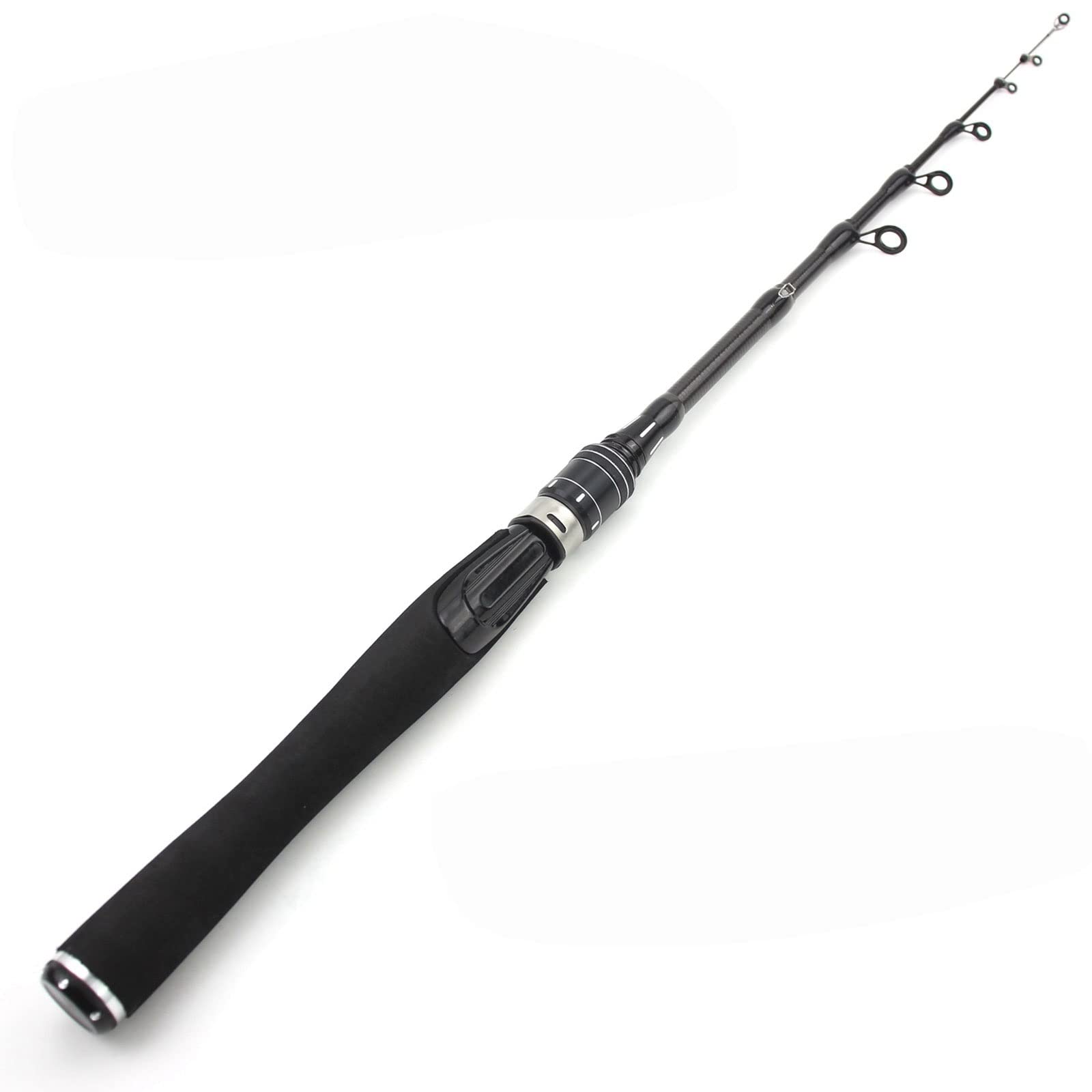 JINGYAN Wędki 1.5M .8M light Rod Reel Combos Slow Telescopic Spinning Fishing Lure 1-5g pocket small fishing rod