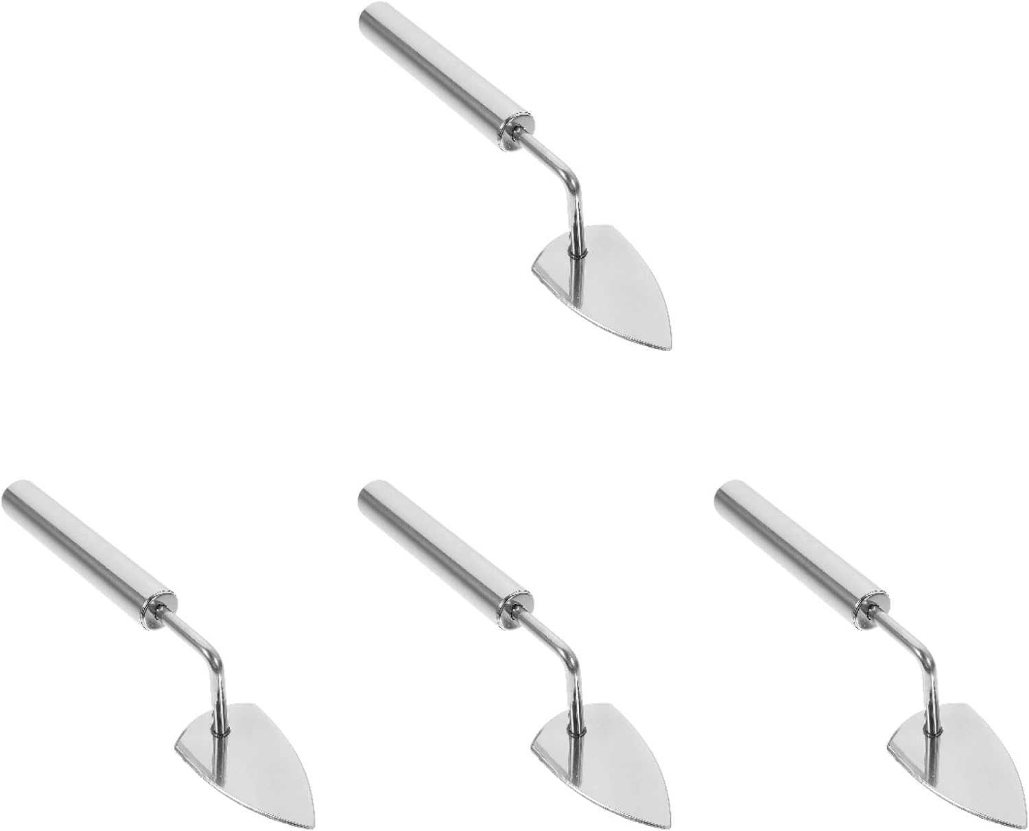GANAZONO 4pcs Garden Planting Shovel Compact Handheld Tool for Digging Weeding Transplanting Sturdy Design for Efficient Soil Loosening Mixing for Gardening Farming
