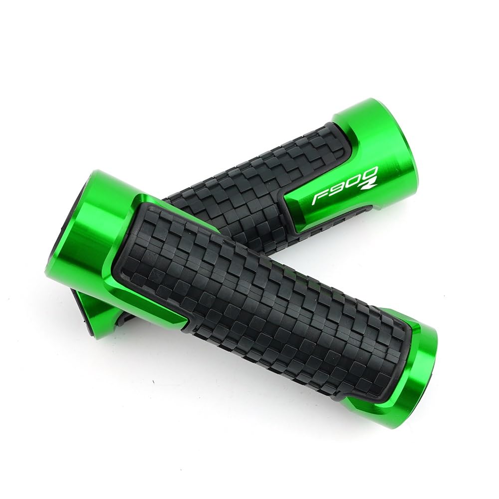 Empuñaduras de mano exclusivas con barra antideslizante verde para BMW F900R