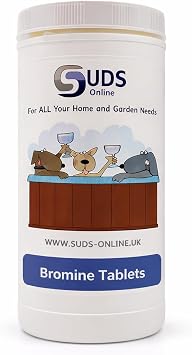50 x 20g Bromine TABLETS SWIMMING POOLS, SPA'S & HOT TUBS