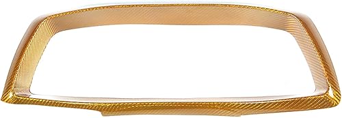 Miniatura 10 de Marco de panel de salpicadero compatible con Chevrolet Corvette C8 Stingray 2020-2023 100% fibra de carbono real, 1 pieza de accesorios de marco