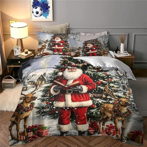 Parure de lit Noël confortable, idée cadeau pour adolescent