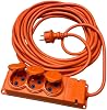 10 Meters 3’ Extension Cable – 3x2.5mm² Cable Section, IP44 Protection, Mobile Socket, Outdoor Compatible, Strong and Durable Structure Bylion