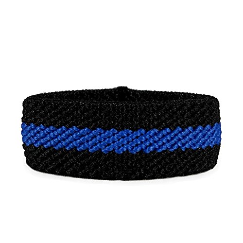 Thin Blue Line lutto Band Black, Blue