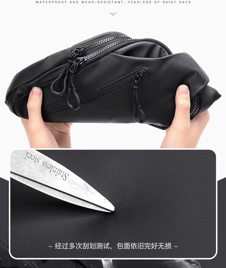 Miniatura 5 de Mochila deportiva de moda Bolso de hombre Simple y generoso Resistente al agua