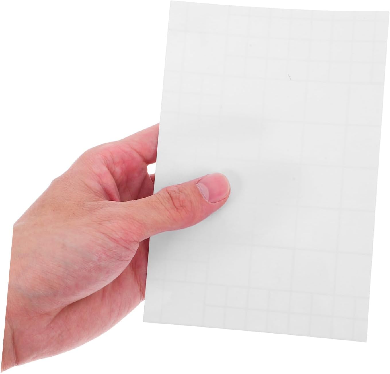 Uonlytech 100pcs Self Adhesive Laminating Sheets PVC Protective Film for Photos Documents for DIY Projects Office Supplies Easy to Use Preservation