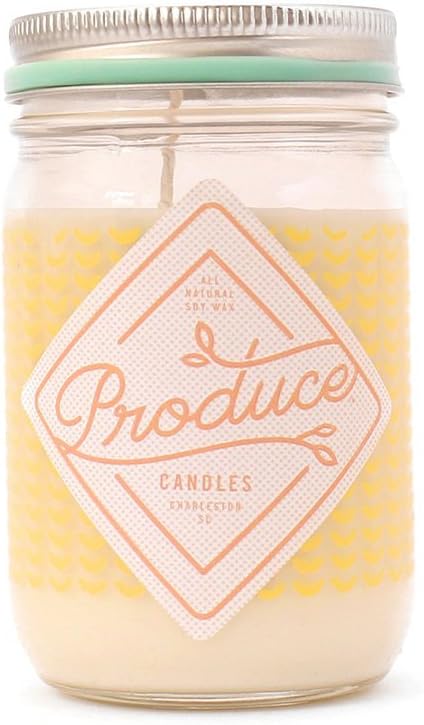 Candles, Soy Candle Melon 9 Ounce