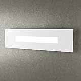 1 x 2g11 (escluse) APPLIQUE LED L 56 CM BIANCO DESIGN MODERNO
