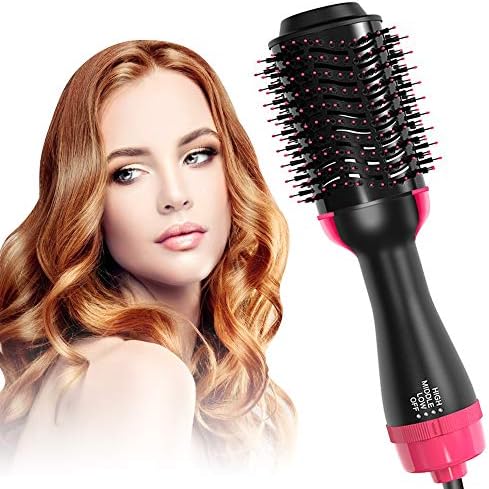 Hair Dryer & Volumizer, Felicigeely Hair Dryer Brush 3 in 1 Negative Ions Hot Air Brush, Ceramic Electric Blow Dryer Brush for All Hair Style