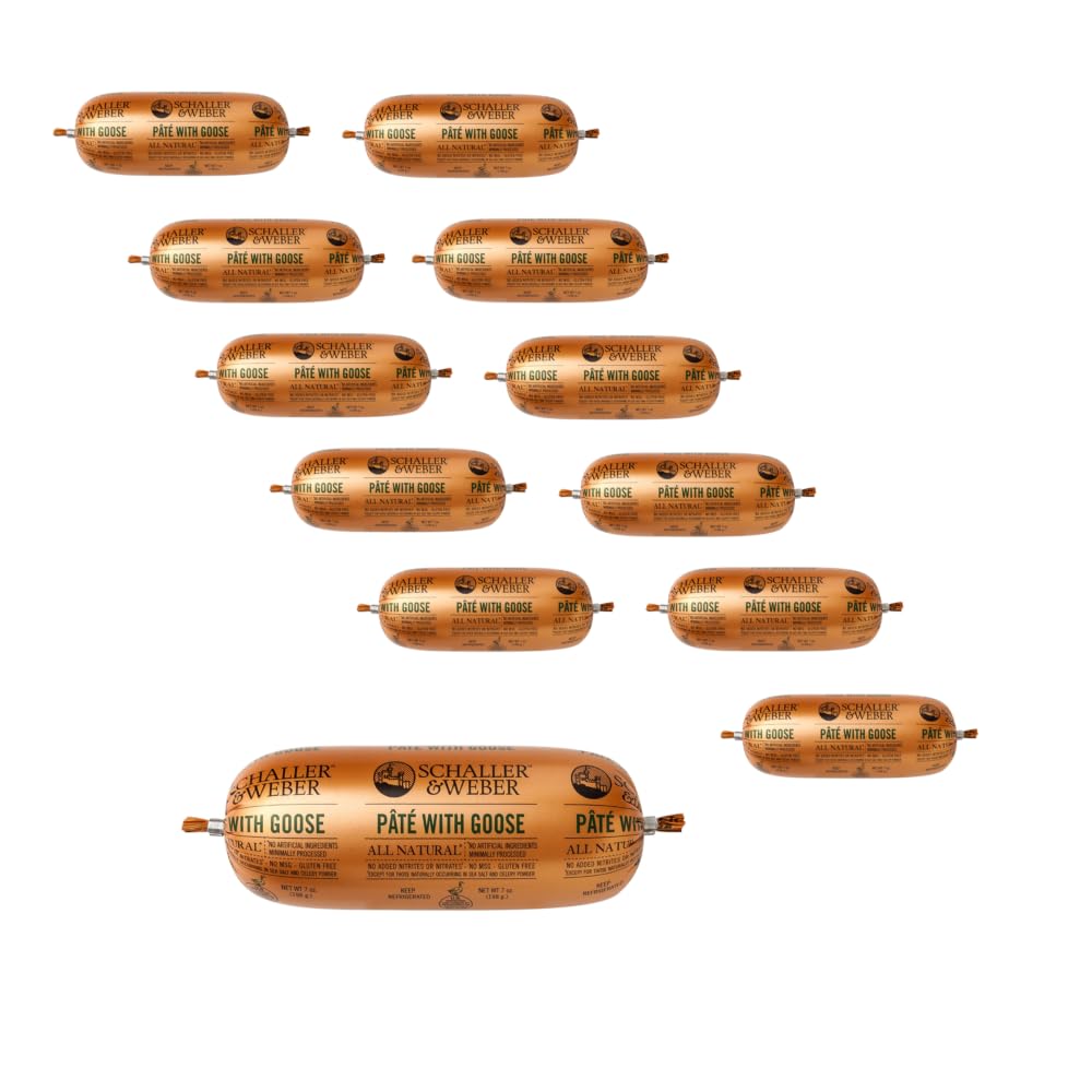 Schaller & Weber Pate with Goose (Case of 12)