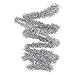 Produktbild Ideen mit Herz Lamettaband mit Draht, 3m lang, silber-metallic