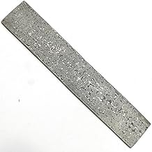 PAL 2000 KNIVES Custom Handmade Damascus Steel Billet Blank Raindrop Pattern 15"x 3"x 5 mm 9933
