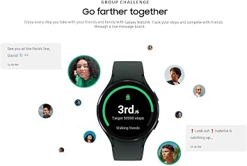 Samsung Electronics Galaxy Watch 4 Classic R890 46mm Smartwatch GPS WiFi (International Model) (Silver)