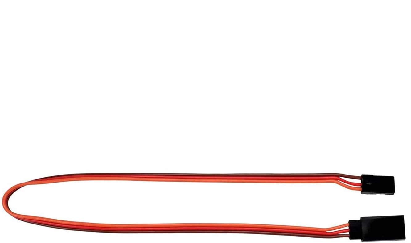 Pofet Men's 30Cm 20Pcs Jr Style Servo Extension Cables, 3Pin Extension Cable 22Awg 60 Cores Wire To Fe Futaba Jr For Remote Control Aircraft