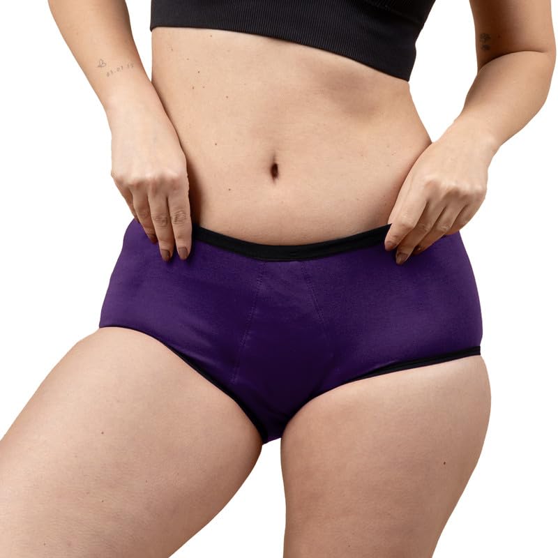 Image of REVAA Heavy Period Panty for Women & Girls (Pack of 1) Soft Cotton, Reusable & Leak Proof Menstrual Underwear, No Pads Required, Rash-Free Comfort, for Super Heavy Flow, Lasts Up to 2 Yrs