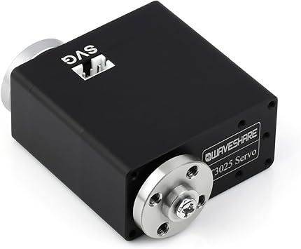 Metal ST3025 Serial Bus Servo 40kg.cm High Precision Large Torque with Programmable 360 Degrees Magnetic Encoder and Brushless Motor Up to 253 Serial Bus Servos Using