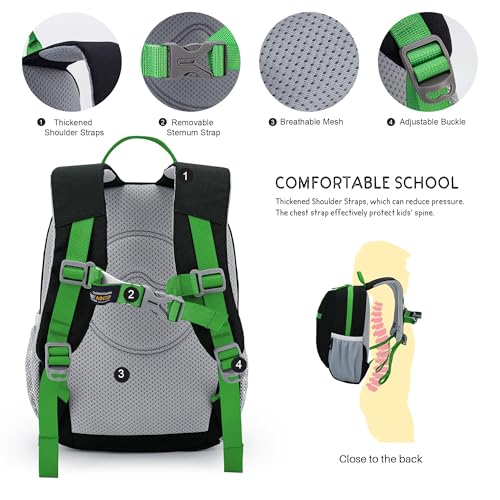 MOUNTAINTOP Kids Toddler Backpack for Boys Girls Preschool Kindergarten Bag3