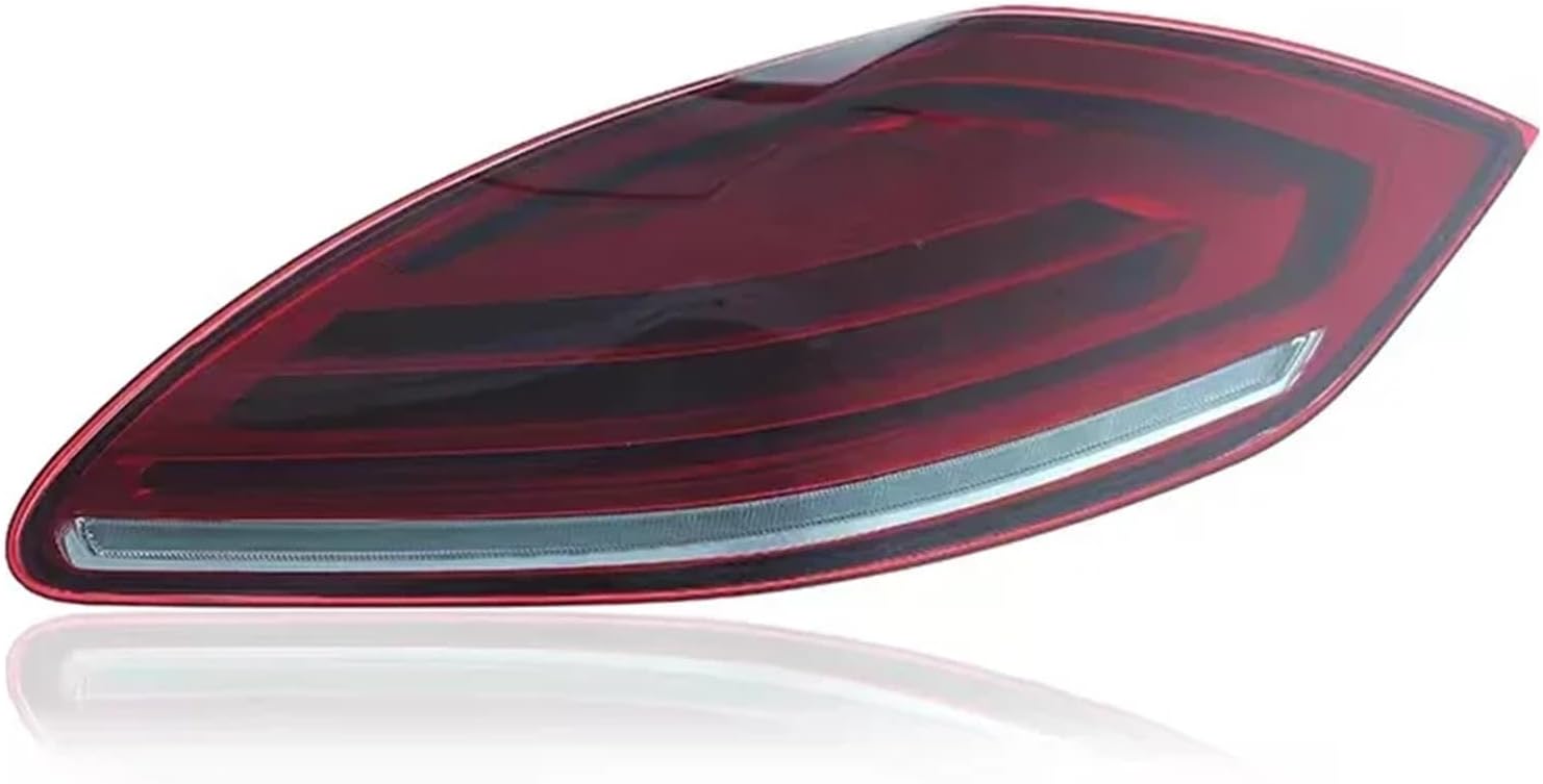 Upgrade LED Taillight Car DRL Brake Tail Light System， Compatible For Porsche Panamera 2010-2013 970 Turn Signal Rear Lights(2PCS Smoke)