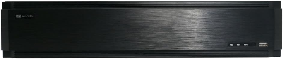 32 Channel Onvif l 4K IP NVR and Built in 16 Port POE Switch Supporting up to 16x 8MP Cameras, Ultra HD Recording in H264 or H265 Also Includes Free US Technical Support and Free Mobile Apps