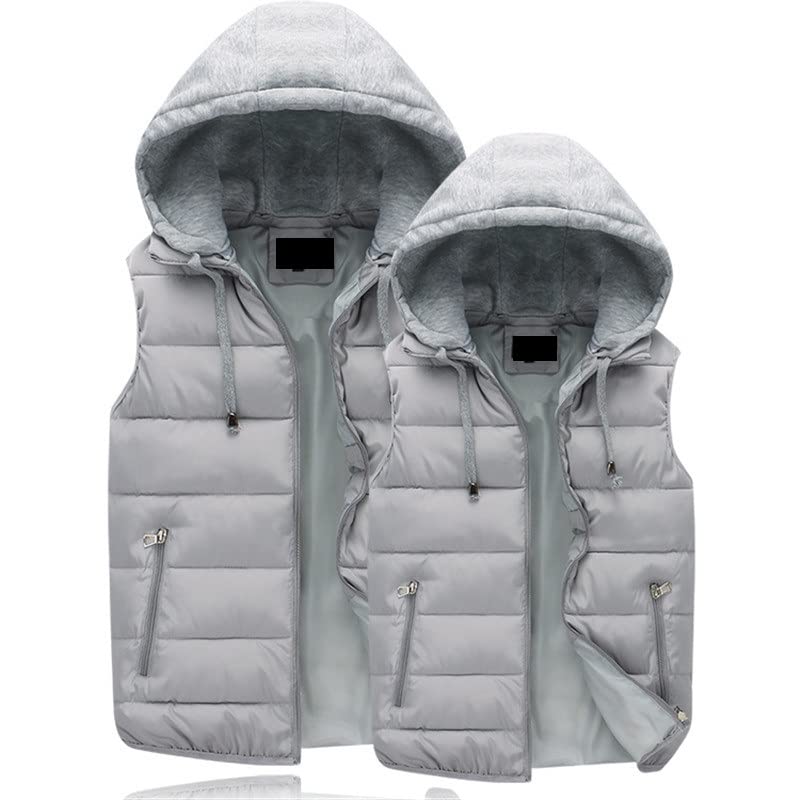 Doudoune Homme,Sans Manche Doudoune Femme avec Capuche,Veste en Duvet Poches Multiples en Automne et Hiver-Bleu Bleu - Prêt-à-Porter Doudoune Homme,Sans Manche Doudoune Femme avec Capuche,Veste en Duvet Poches Multiples en Automne et Hiver-Bleu Bleu - Prêt-à-Porter