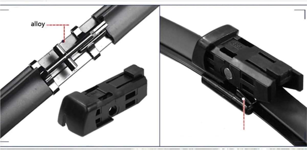 Windshield Wiper for 408 MK1 2010-2014 Car Wiper Windshield Front Windshield Wiper Auto Accessories Car Windshield Wiper (Size: LHD)