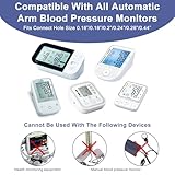 Small Blood Pressure Cuff, 22-32CM Blood Pressure Monitors Cuff Adjustable Compatible with Omron and Other BP Monitors for Kids and Small Arms Women, 6 Connectors - Image 3