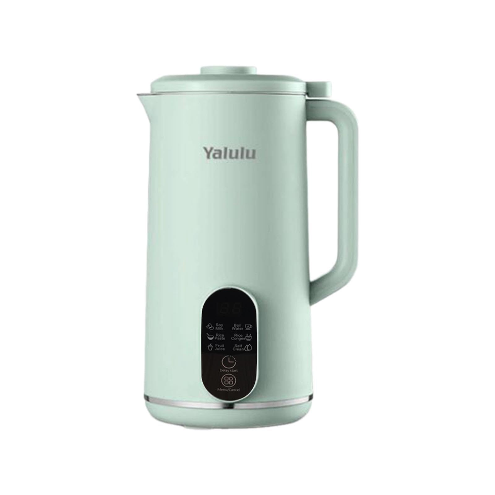 ATORSE® 650ml US Plug Watermelon 6in1 Nut Milk Maker for Birthday Gift Travel Picnic Green-image-6