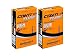 Continental Race 28 700x20-25c Bicycle Inner Tubes - 42mm Long Presta Valve - 2 Pack w/ Conti Sticker