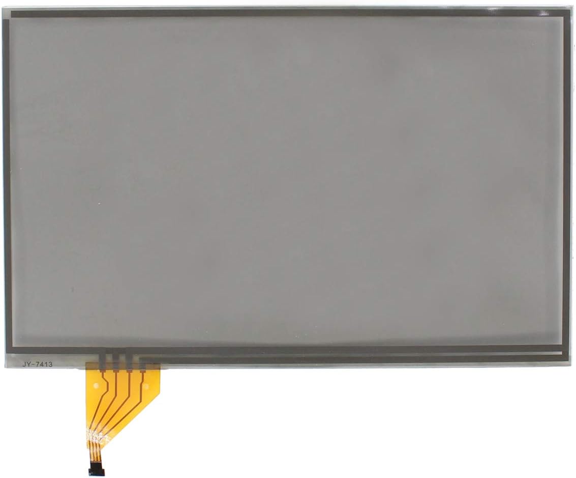 NewYall 4 Pin 7.3 inch Navigation Glass Touch Screen for Lexus IS250 IS300 IS350 IS-F 2006-2009 GS300 GS350 GS430 GS450h 1999-2009 RX300 RX330 RX350 RX400h Toyota Prius 2004-2009
