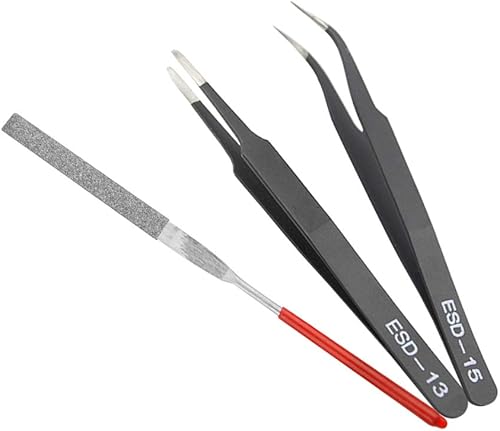 Miniatura 6 de XINGYHENG Juego de herramientas básicas de modelador de 16 piezas para Gundam, kit de herramientas de modelo con caja de plástico para ensamblar