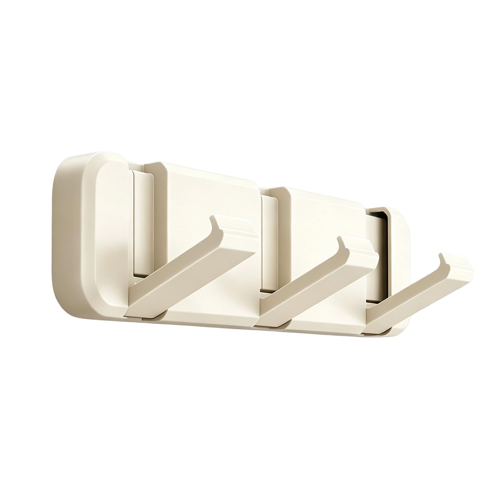 Tuxoiou Over Door Hanger, The Door Hooks, Foldable Coat Hooks, No Drilling Adhesive Coat Hangers for Hanging Coats Hats Keys C