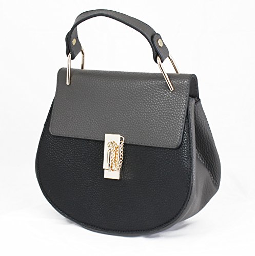 Sac à main pour femme multicolore avec compartiments spacieux