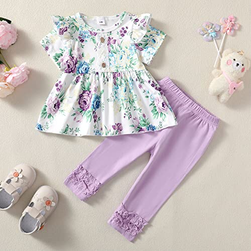 Image of Baby Girl Clothes Infant Toddler Clothes Fall Winter Outfit Clothing Set
