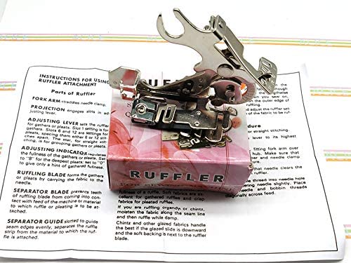 Prensatela Ruffler para máquina de coser Singer Brother Juki miniatura 2