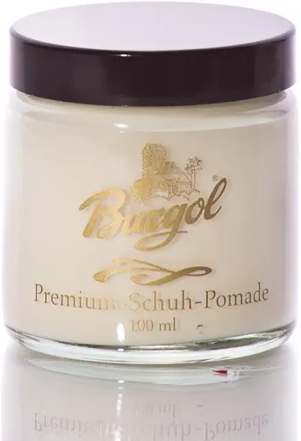 Burgol Schuhpomade farblos - Premium Schuhpflege für professionelle Anwendung